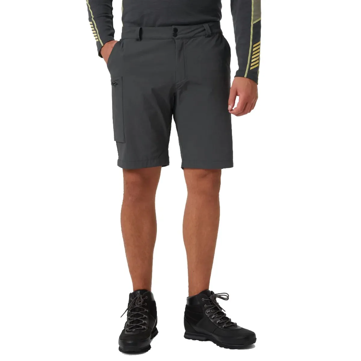 Brono Softshell Shorts - Grey