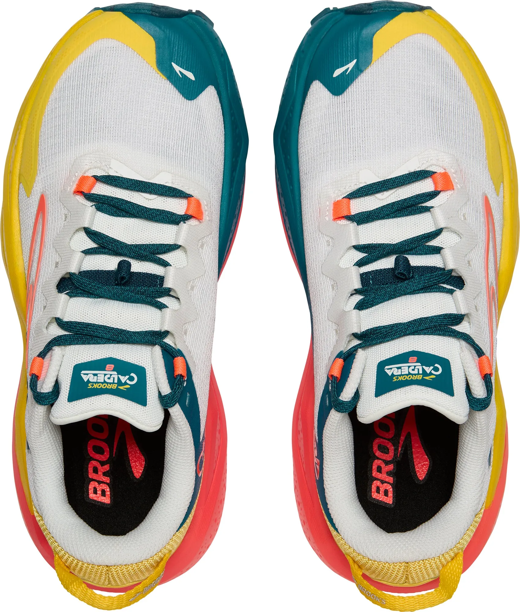 Brooks Caldera 8 Womens Trail Running Shoes - White