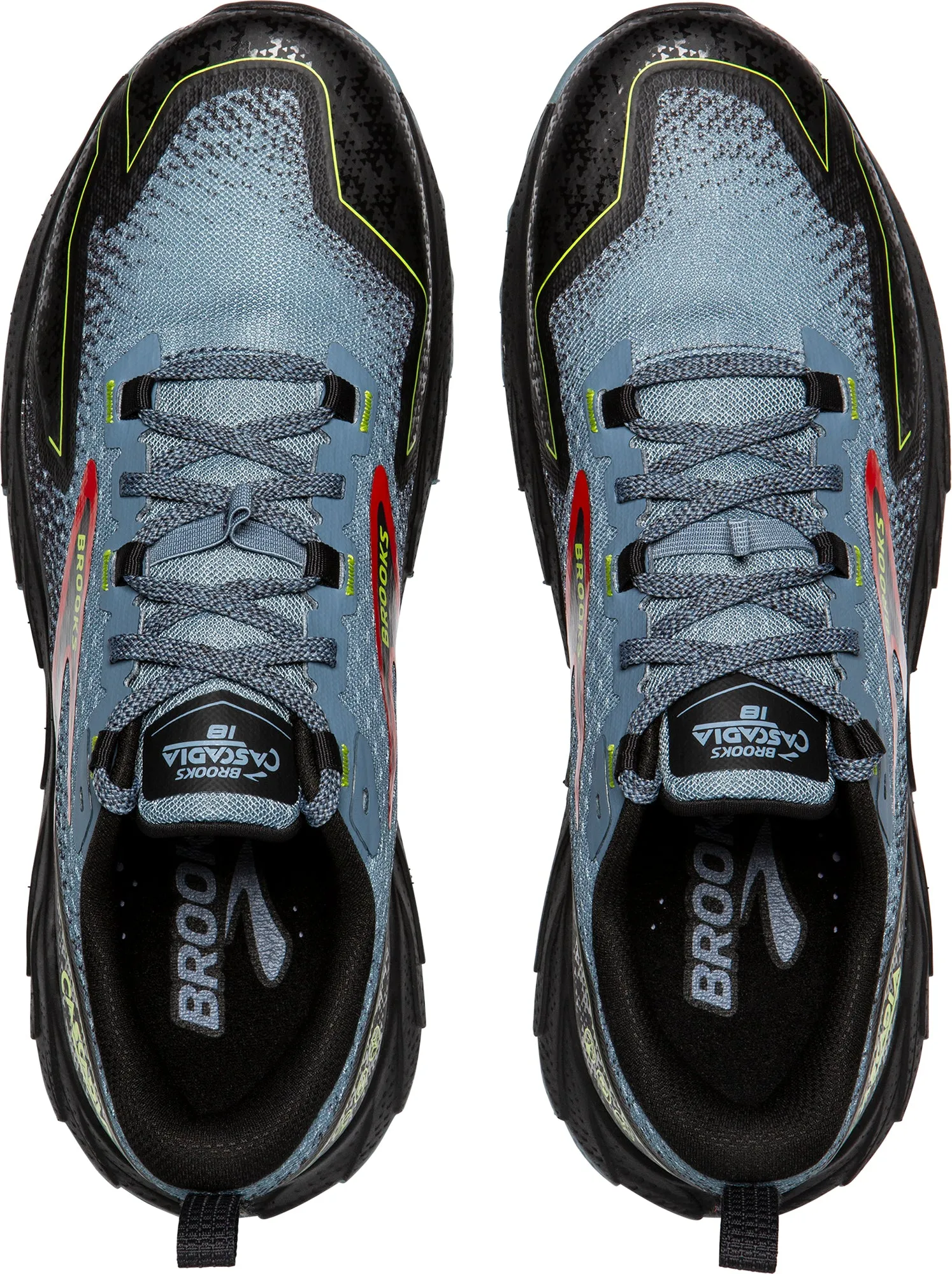 Brooks Cascadia 18 Mens Trail Running Shoes - Blue