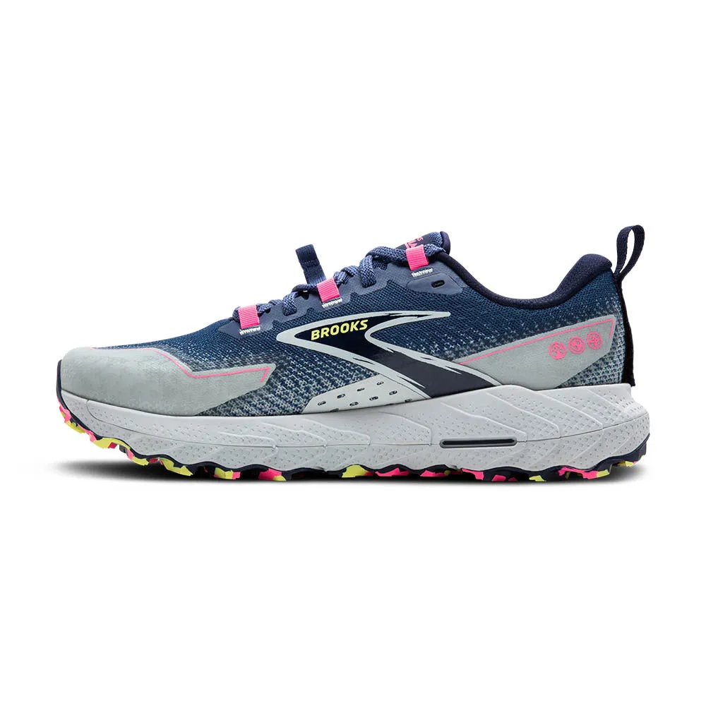 Brooks Cascadia 18 (Womens) - Oceana/Pearl Blue/Pink