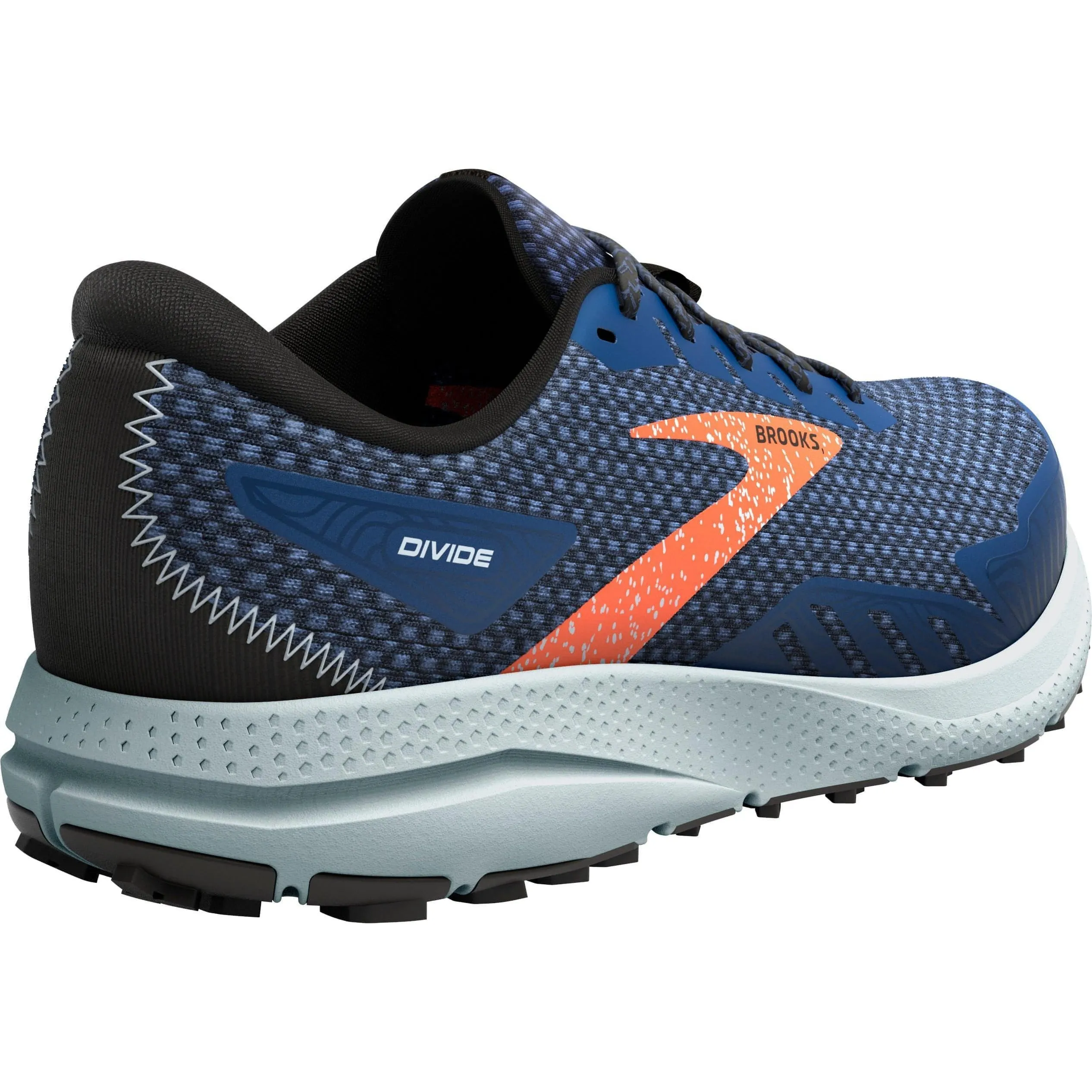 Brooks Divide 4 Mens Trail Running Shoes - Navy