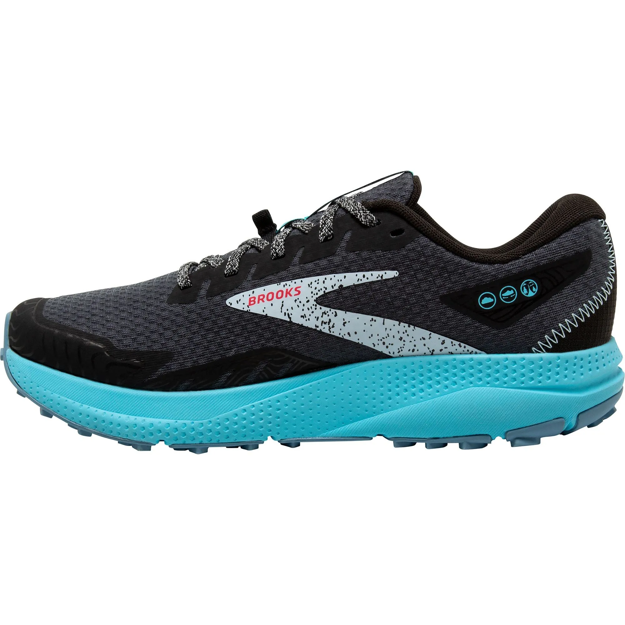 Brooks Divide 4 Womens Trail Running Shoes - Black