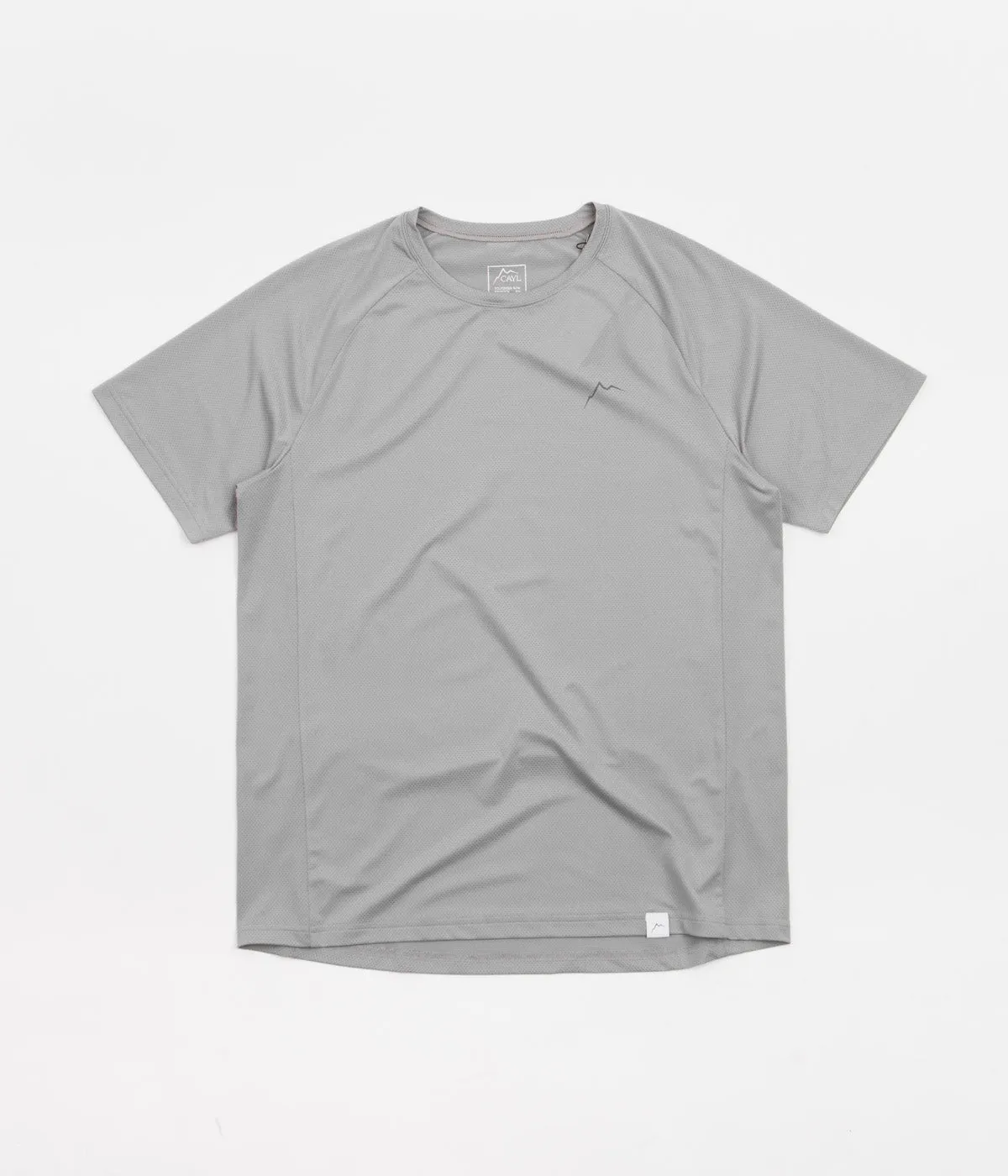 Cayl Logo Mesh T-Shirt - Light Grey