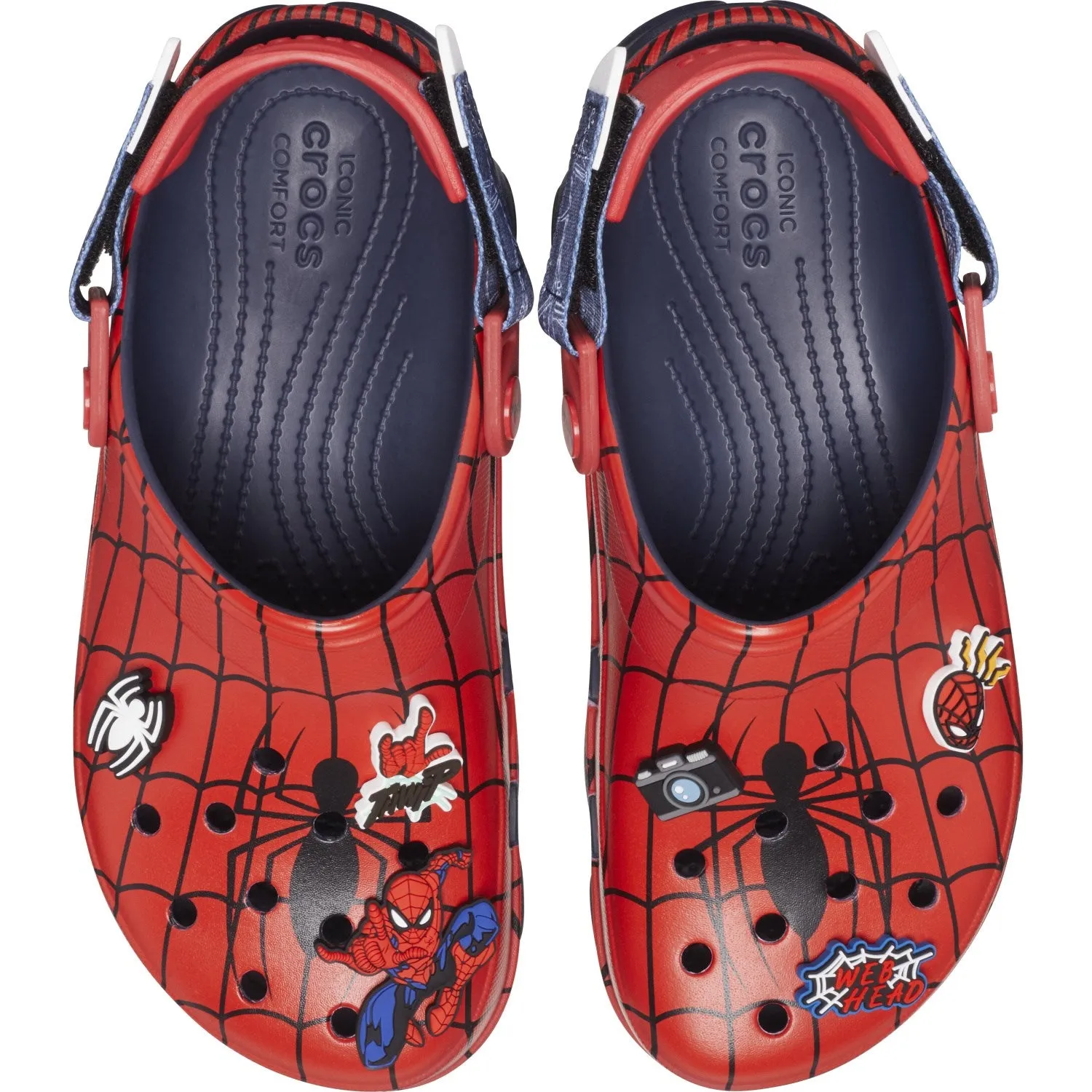 Crocs Navy Spider-Man All-Terrain ClAnd