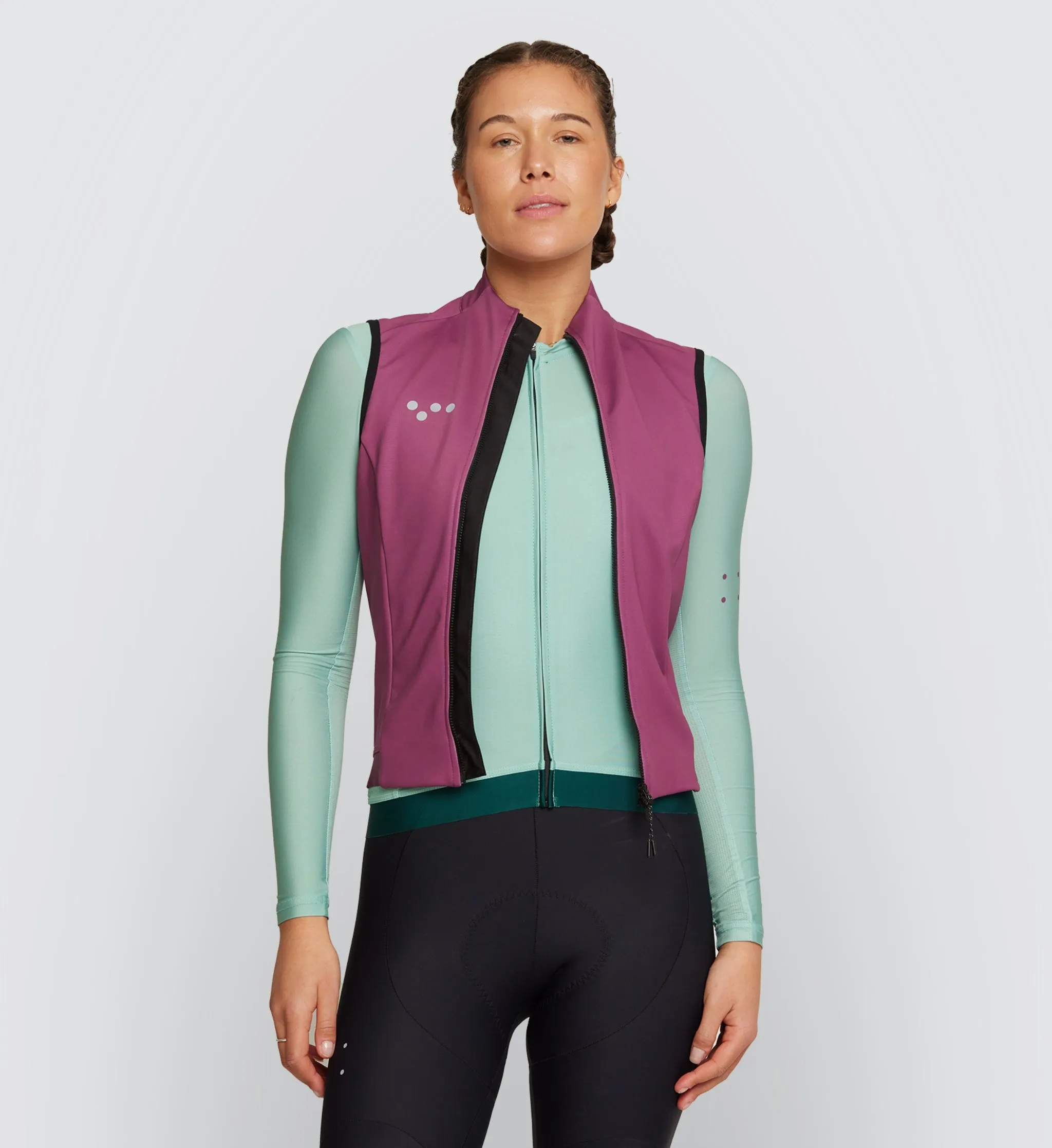 Essentials / Women's Thermal Gilet - Mulberry