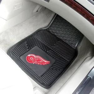 Fanmats Detroit Red Wings Heavy Duty Car Mat Set - 2 Pieces