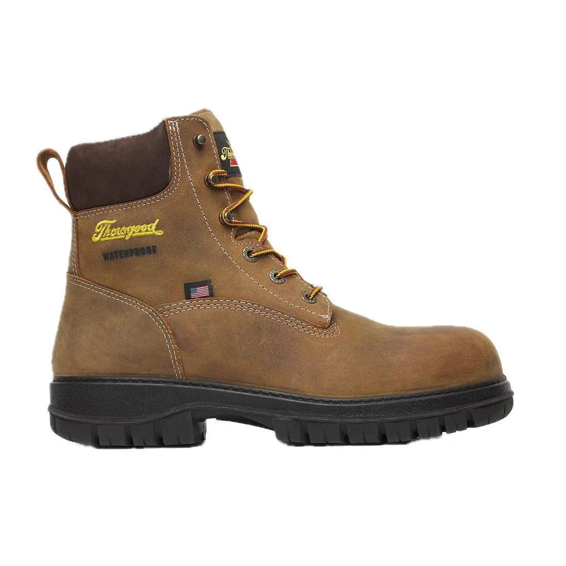 Genesis Series 6" Nano Toe Waterproof Boot Chestnut