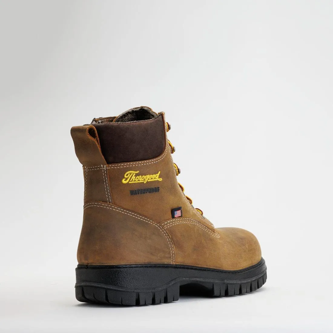 Genesis Series 6" Nano Toe Waterproof Boot Chestnut