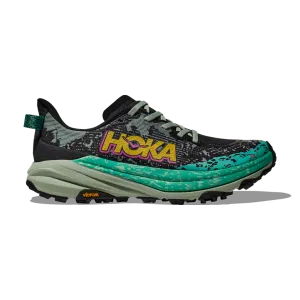 HOKA Women's Speedgoat 6 Black/Aloe Vera