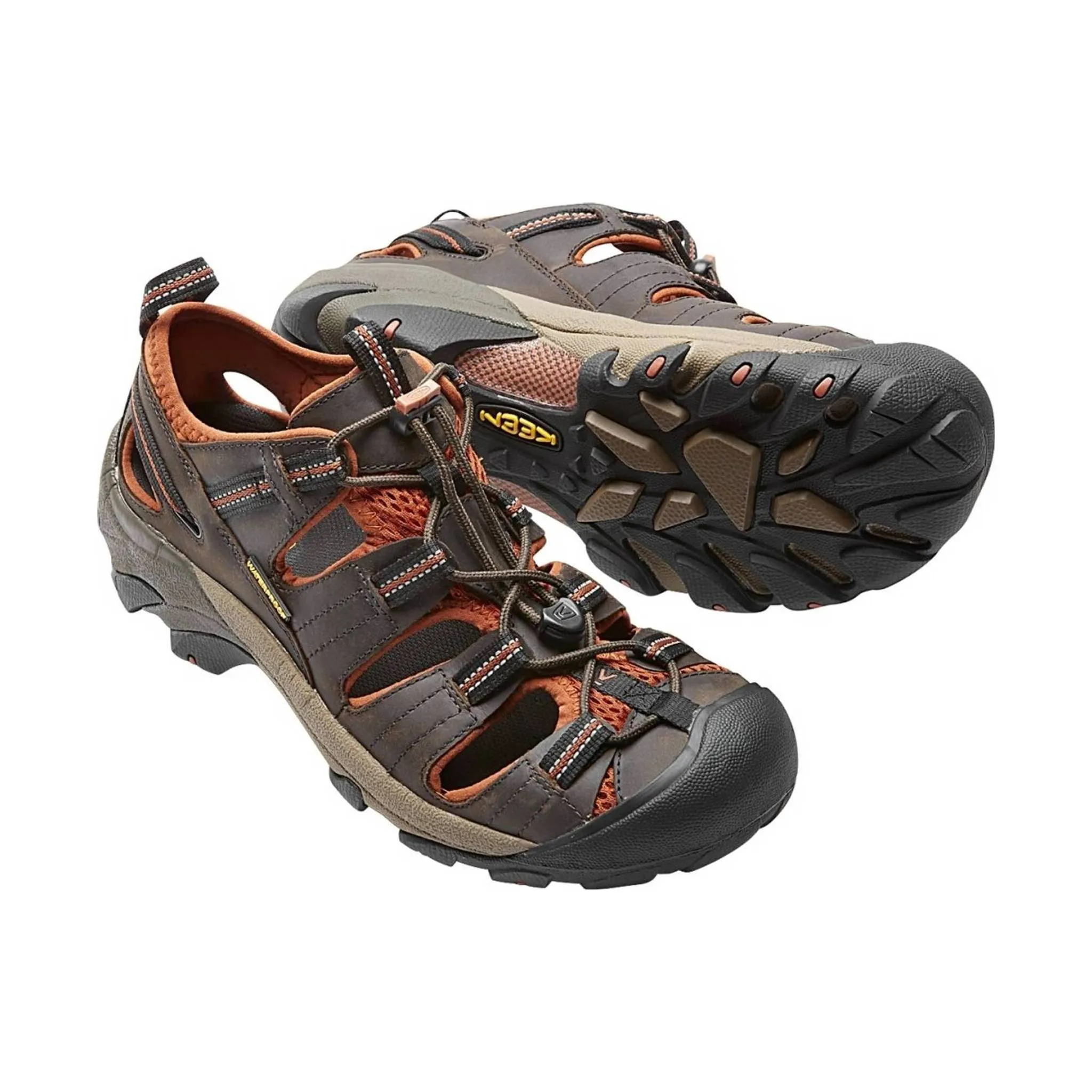 KEEN Men's Arroyo II - Black Olive/Bombay Brown