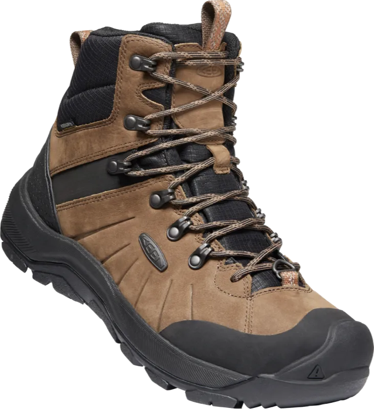 Keen Men's Revel IV Mid Polar - 1024136 - Dark earth/Caramle cafe