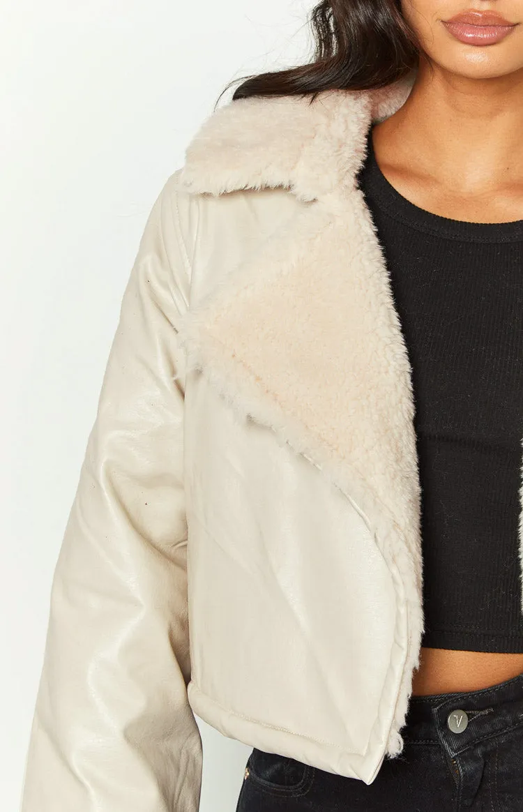 Lioness Off Duty Cream Jacket