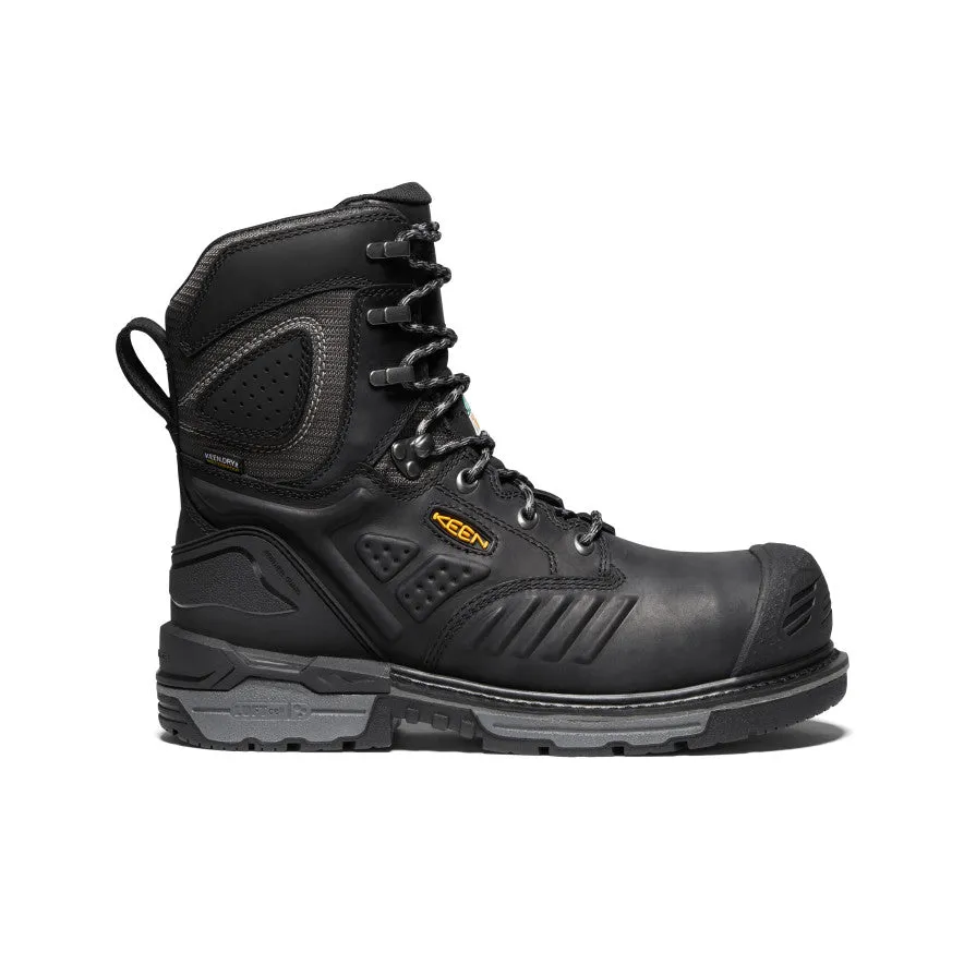 Men's CSA Philadelphia 8" Insulated Waterproof Boot (Carbon Toe) | Black/Gargoyle