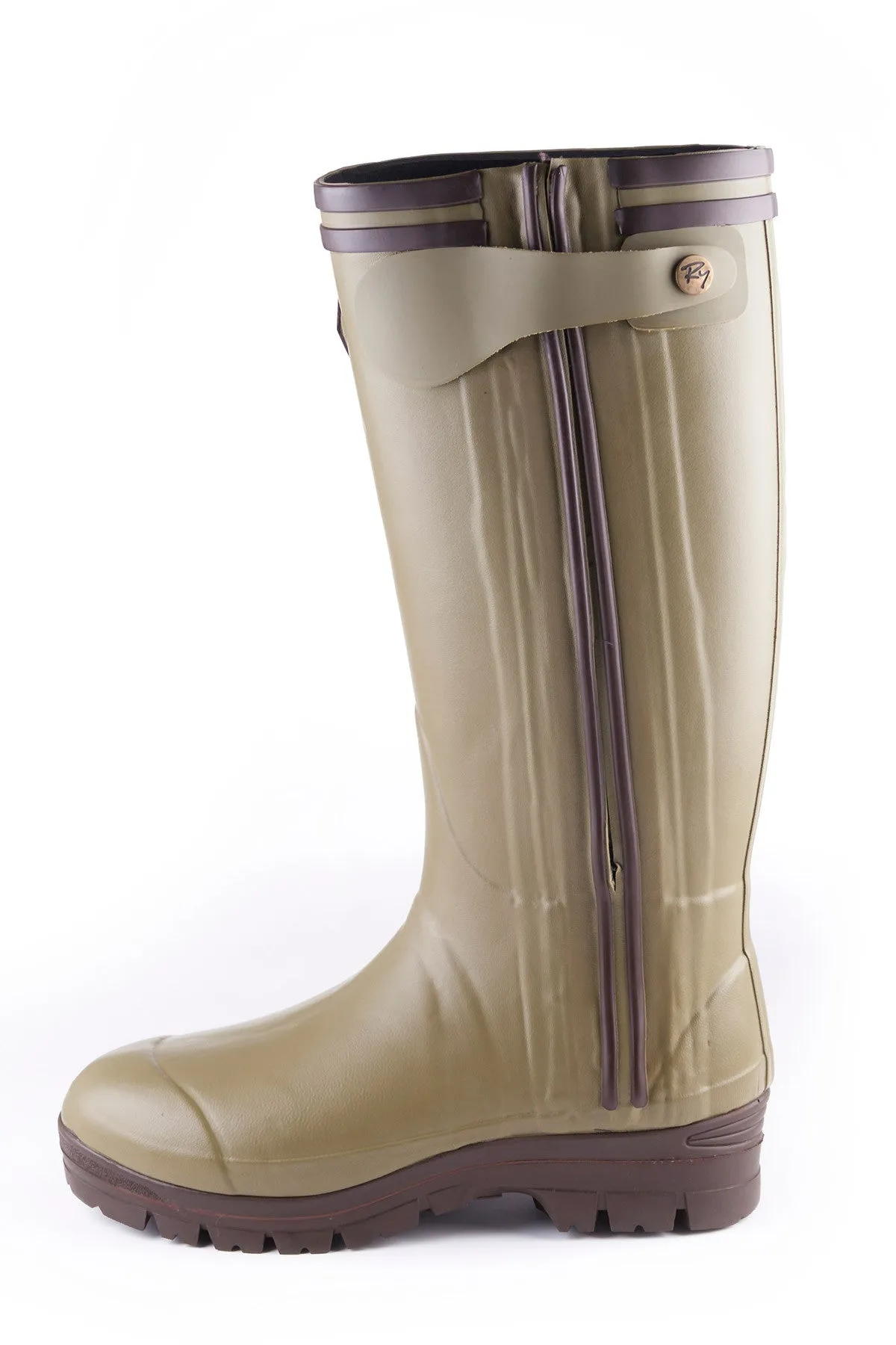 Men's Zipped Wellington Boots - Gransmoor