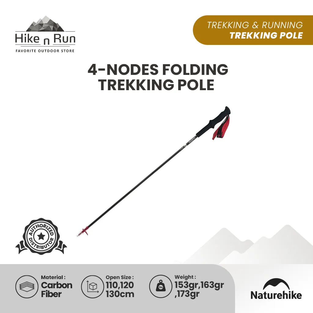 Naturehike Carbon Trekking Pole ST08 NH18D020-Z Fixed