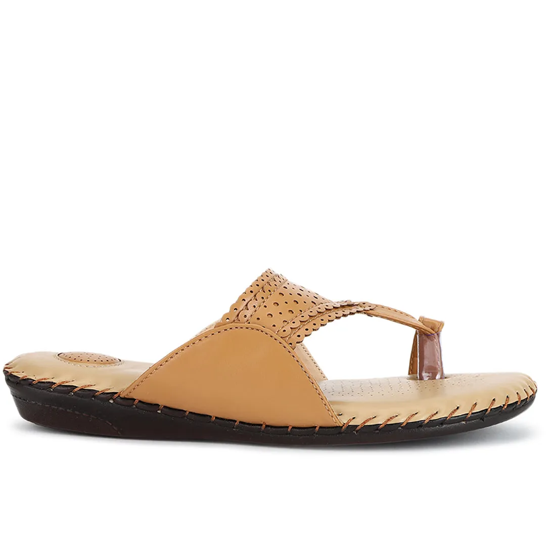 ORTHO JOY Soft Fancy Footwear Comfortable Chappal for women