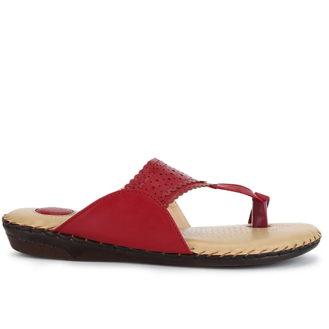 ORTHO JOY Soft Fancy Footwear Comfortable Chappal for women