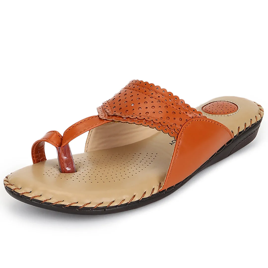 ORTHO JOY Soft Fancy Footwear Comfortable Chappal for women