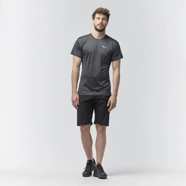 Puez Melange Dry Tee - Black