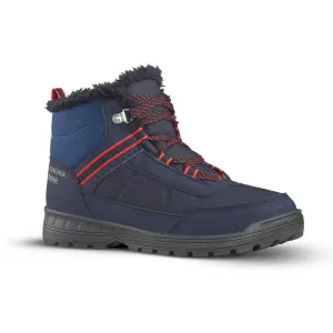 Quechua SH100 Kid's Warm Hiking Boots - Mid - Rip Tab - Waterproof