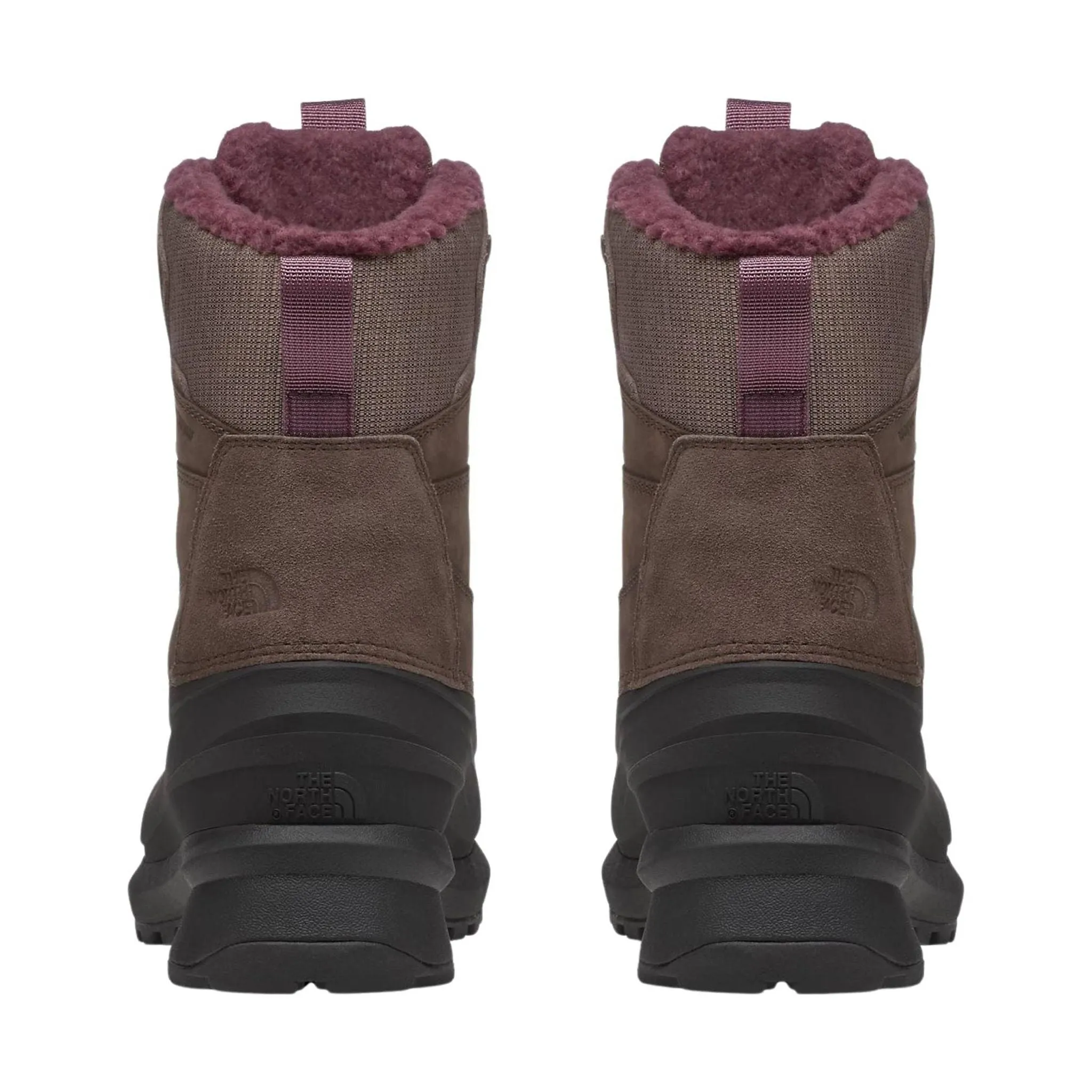 The North Face Women's Chilkat V 400 Waterproof Winter Boots - Deep Taupe/TNF Black